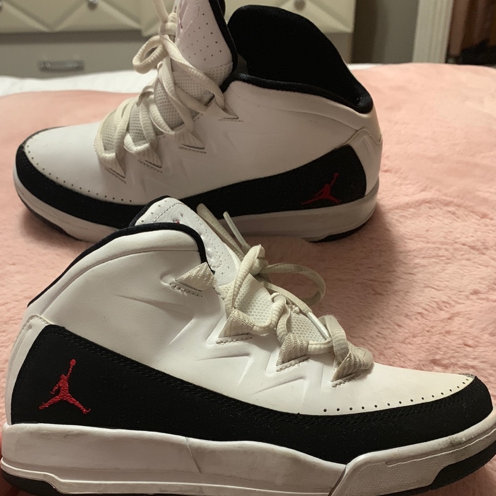 Kids size 2Y Jordans